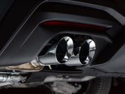AWE 2024 Ford Mustang GT Fastback S650 RWD SwitchPath Cat-Back Exhaust w/ Quad Chrome Silver Tips AWE Tuning Catback