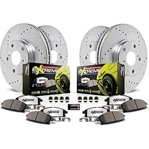 Power Stop 10-15 Chevrolet Camaro Front & Rear Z26 Street Warrior Brake Kit K5603-26 BRAKES & ROTORS