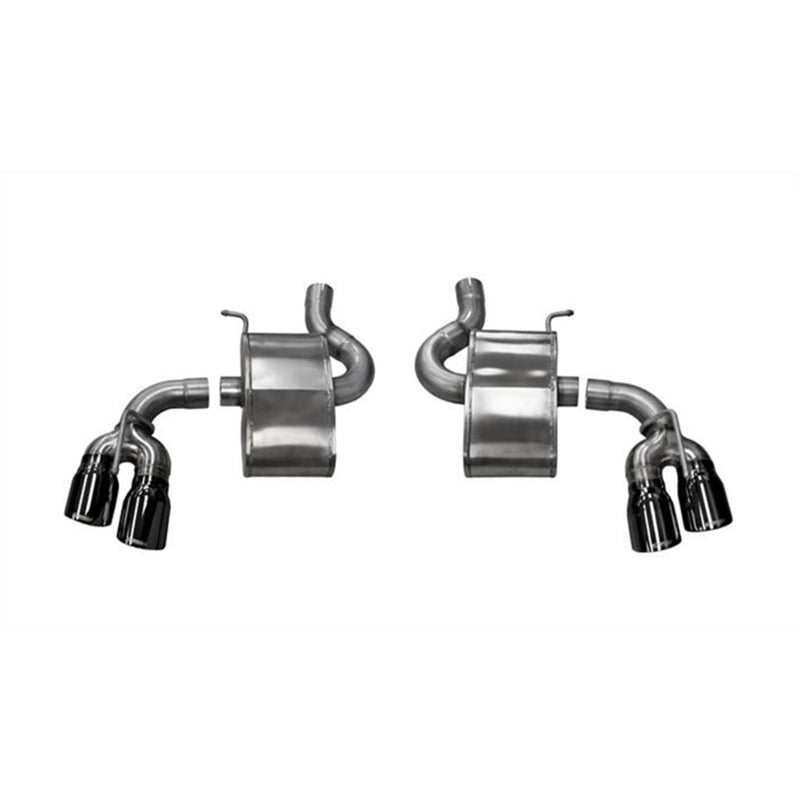Corsa 2016 Chevrolet Camaro SS 6.2L V8 2.75in Black Sport Axle-Back Exhaust 14786BLK CAT-BACK