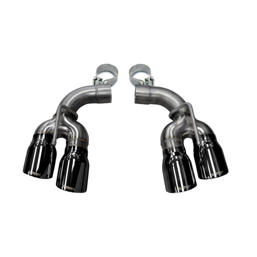 Corsa 2017 Chevy Camaro ZL1 2.75in Inlet / 4.0in Outlet Black PVD Tip Kit (For Corsa Exhaust Only) 14774BLK CAT-BACK