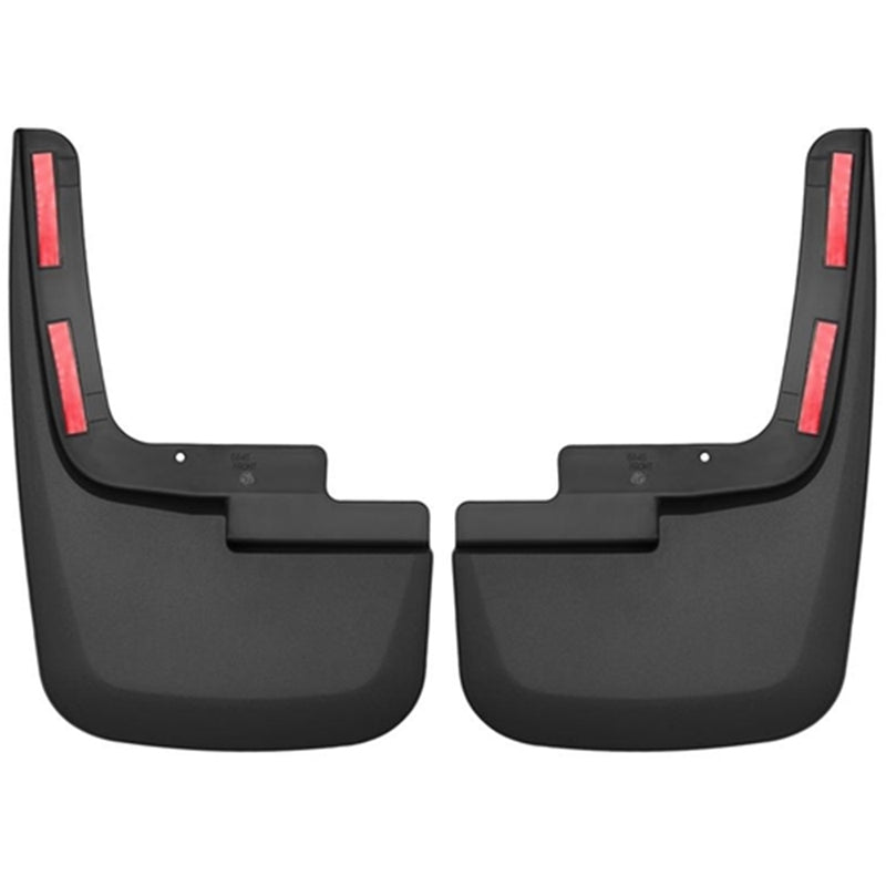Husky Liners 2015 Ford F-150 w/ OE Fender Flares Mud Guards Black Front Mud Guards 58451 HUSKY LINERS