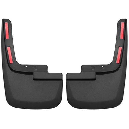 Husky Liners 2015 Ford F-150 w/ OE Fender Flares Mud Guards Black Front Mud Guards 58451 HUSKY LINERS