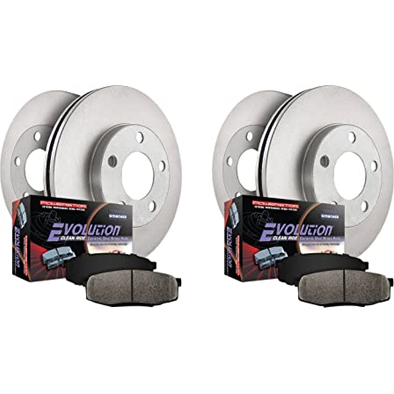 Power Stop 2004 Cadillac XLR Front & Rear Autospecialty Brake Kit KOE1560 CADILLAC