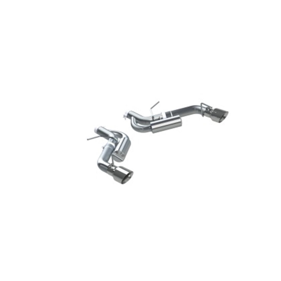 MBRP 16-19 Chevrolet Camaro SS Dual Rear Exit Axle Back w/ 4.5in OD Tips - AL (Non NPP Models) S7034AL