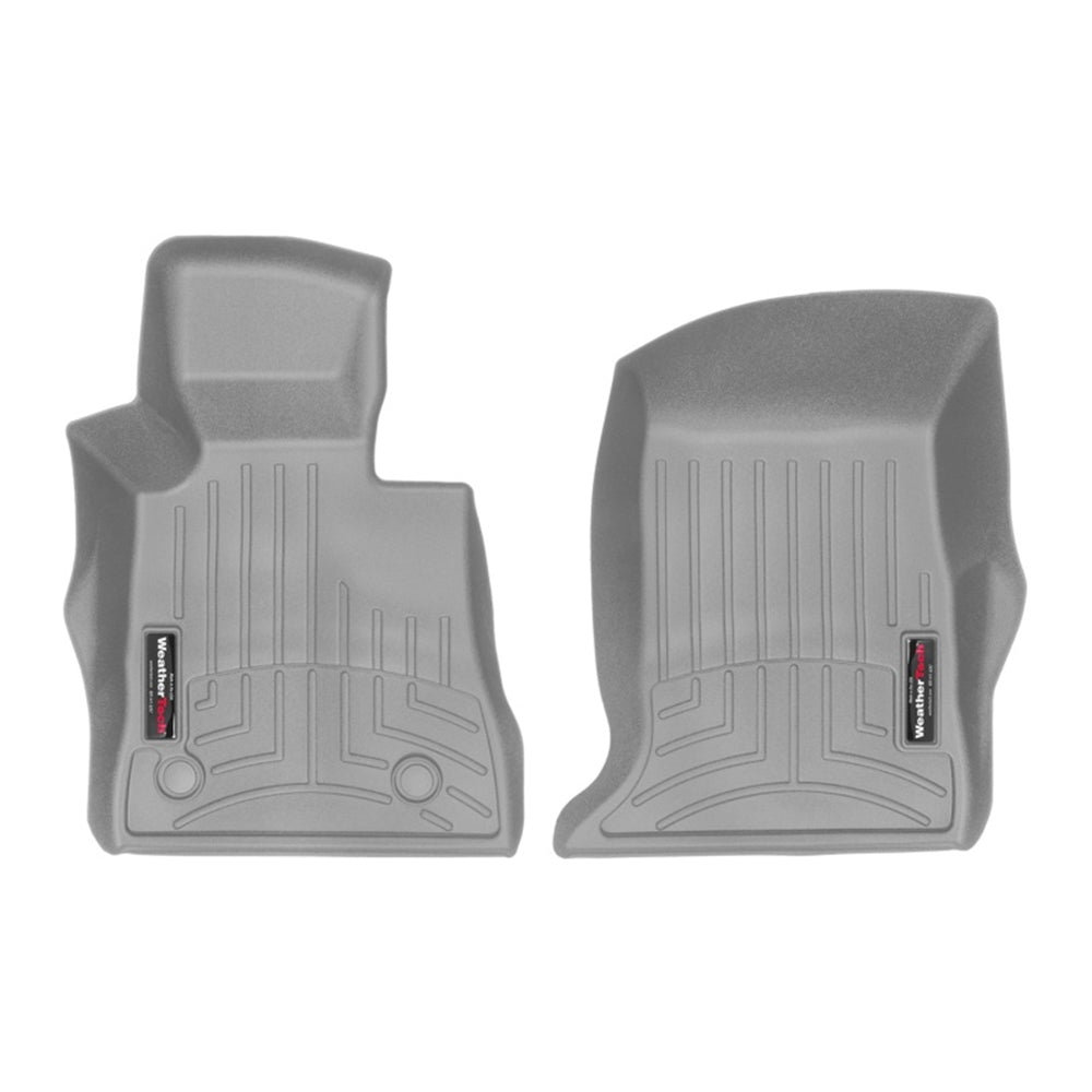 WeatherTech 2016+ Chevrolet Camaro Front FloorLiner - Grey 469011