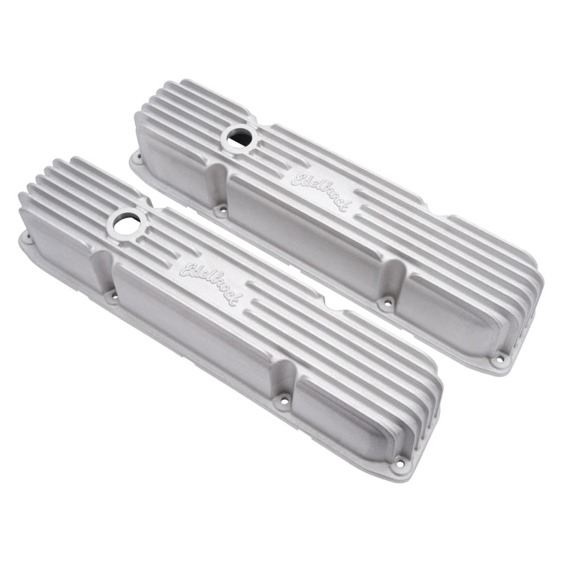 Edelbrock Valve Cover Classic Series Chrysler 383/440 CI V8 Satin Edelbrock Valve Covers