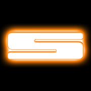 ORACLE Lighting Universal Illuminated LED Letter Badges - Matte Wht Surface Finish - S ORACLE Lighting Light Accessories and Wiring