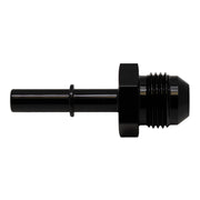 DeatschWerks 8AN Male Flare to 5/16in Male EFI Quick Connect Adapter - Anodized Matte Black DeatschWerks Fuel Components Misc