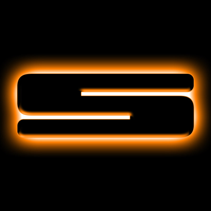 ORACLE Lighting Universal Illuminated LED Letter Badges - Matte Blk Surface Finish - S ORACLE Lighting Light Accessories and Wiring