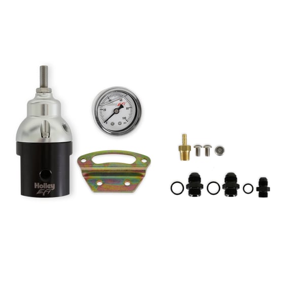 Holley EFI Billet Bypass Fuel Pressure Regulator Kit 8AN 12-895KIT