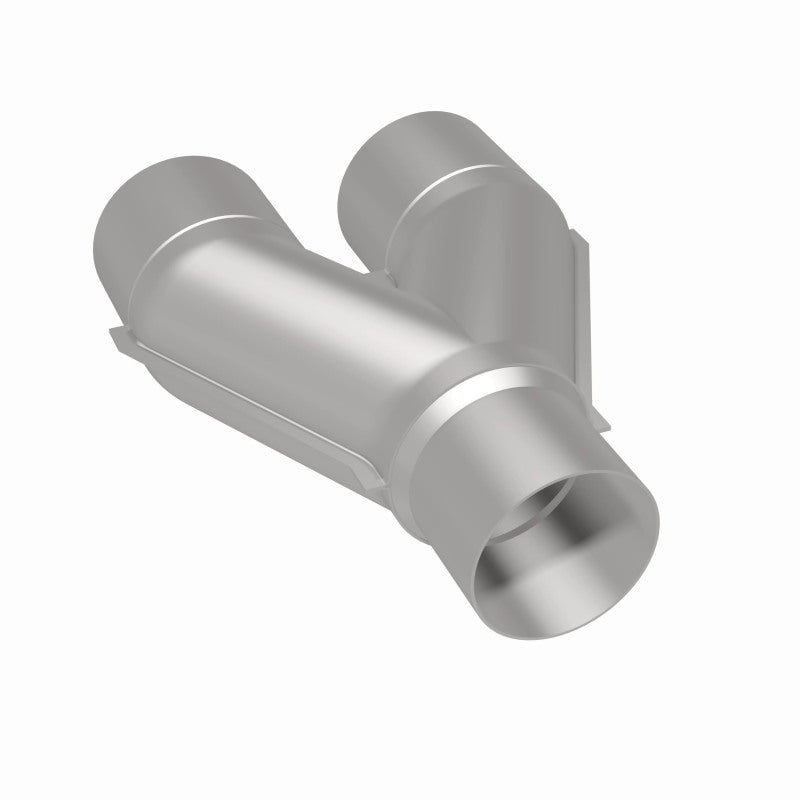 MagnaFlow Universal Trans Y-Pipe All SS 4inch (Dual) 3.5inch (Single) x 13inch (Overall) Magnaflow Catalytic Converter Universal
