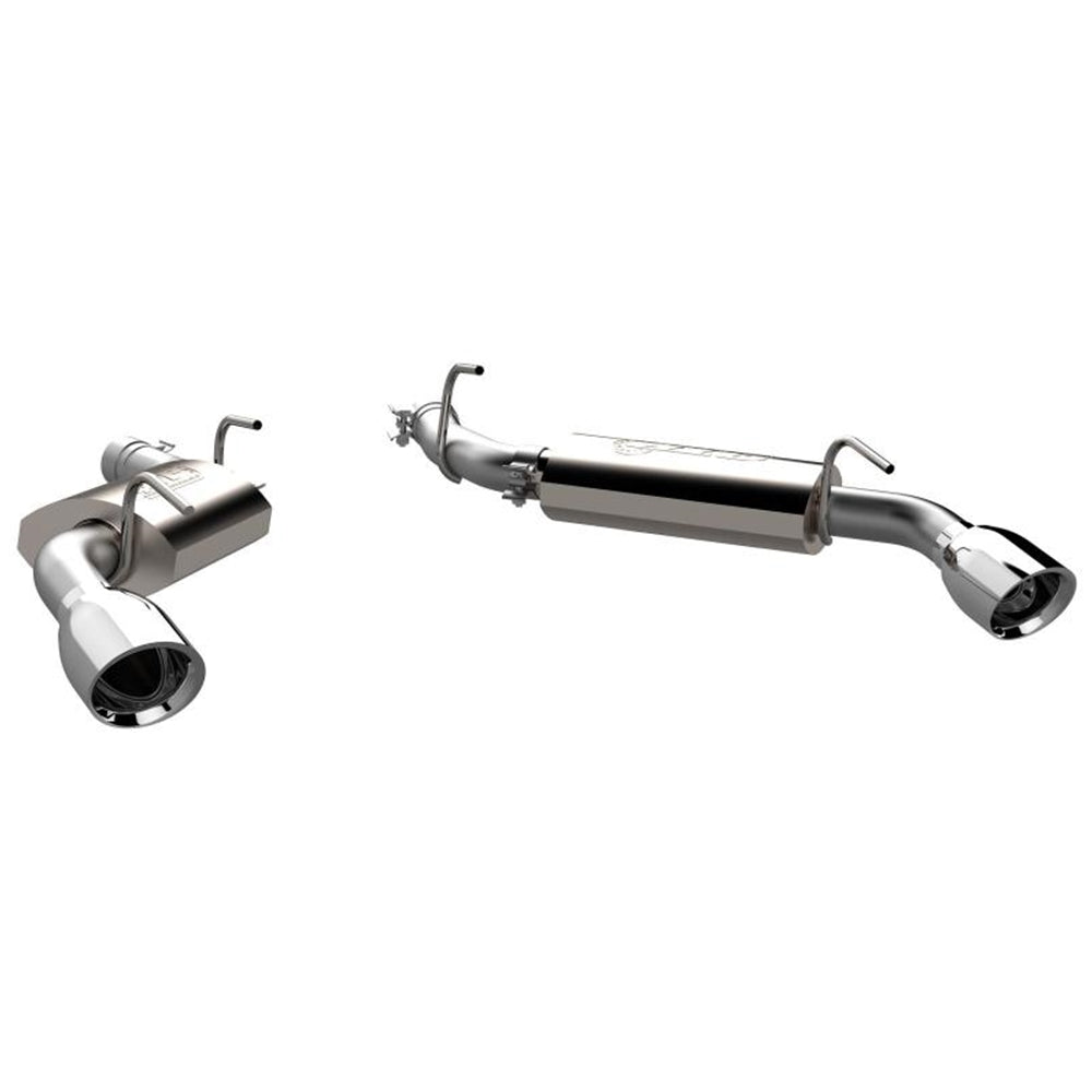 QTP 10-13 Chevrolet Camaro SS 6.2L 304SS AR3 Axle Back Exhaust w/4.5in Tips 600110