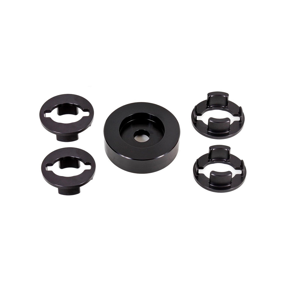 BMR 16-17 6th Gen Camaro Differential Lockout Bushing Kit (Aluminum) - Black BK060