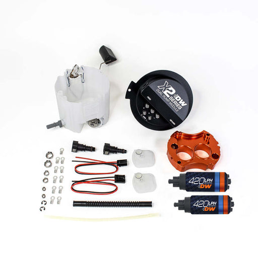 DeatschWerks X2 Series Fuel Pump Module w/ 2 DW420s For 2010-15 Camaro LS 3.7 V6 DeatschWerks Fuel Pumps