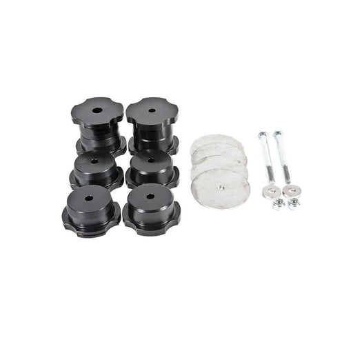 BMR 16-17 6th Gen Camaro Rear Cradle Bushing Kit (Delrin) - Black BK062 My Store