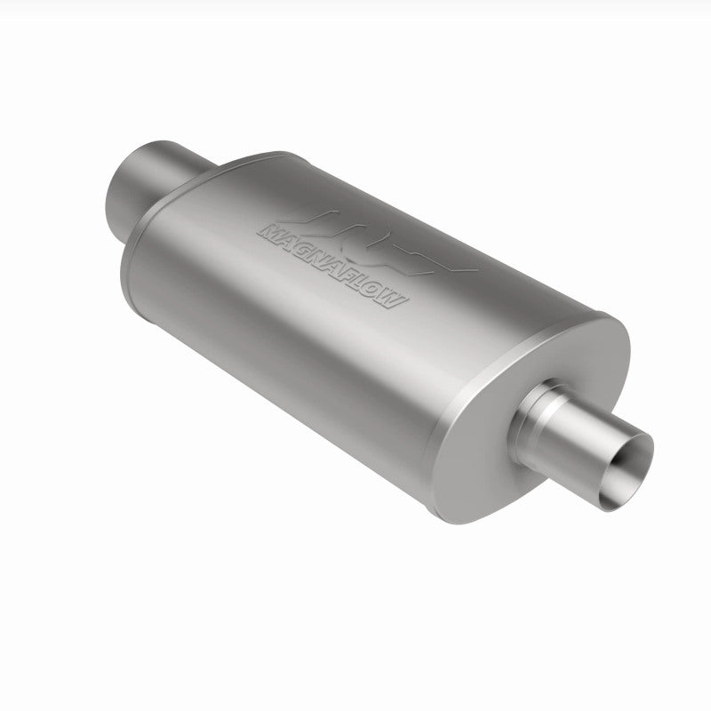 MagnaFlow Muffler W/Tip Mag SS 14X5X8 2.25/4. Magnaflow Muffler