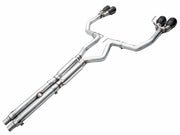 AWE 2024 Ford Mustang GT Fastback S650 RWD Track Edition Cat-Back Exhaust w/ Quad Diamond Black Tips AWE Tuning Catback