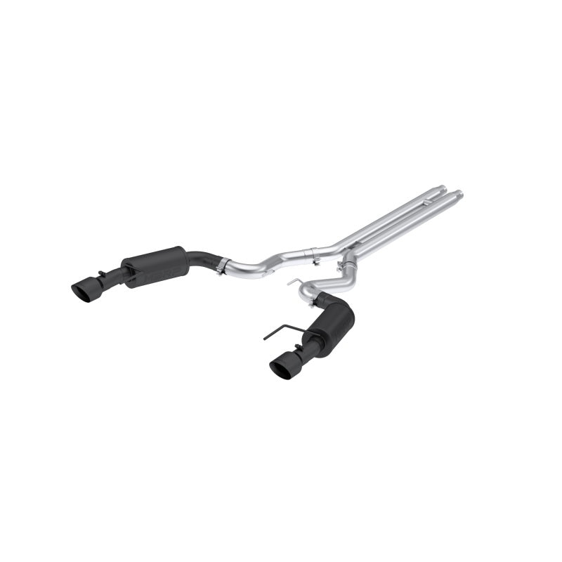 MBRP 2024 Ford Mustang GT S650, 5.0L 3in Cat-Back Dual Split Rear, Black-Coated (street) MBRP Catback