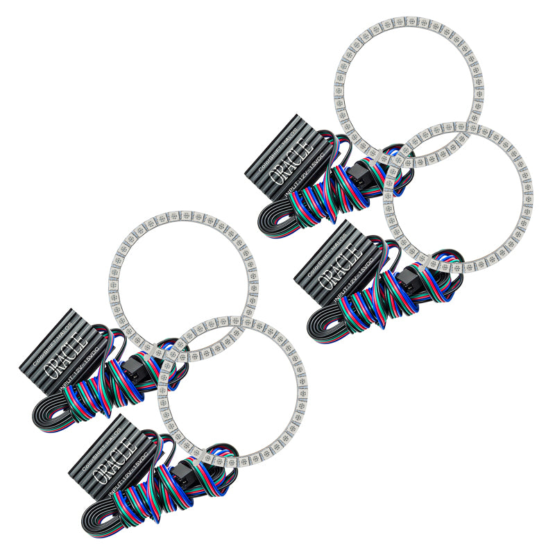 Oracle Chevrolet Corvette C6 05-13 Halo Kit - ColorSHIFT w/o Controller