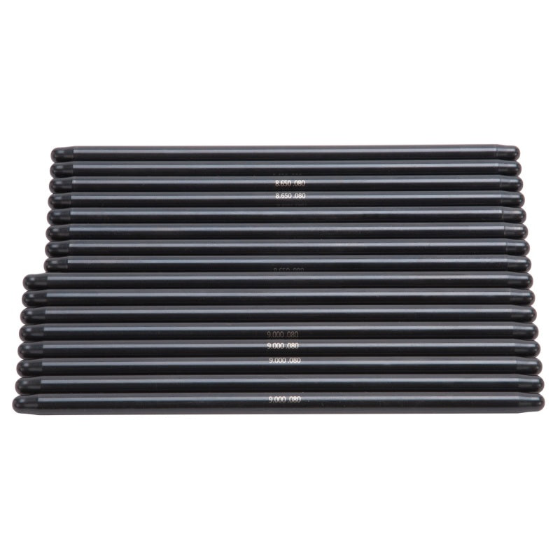 Edelbrock Pushrod Hardened Kit for Edelbrock Performer RPM Cylinder Heads 60809 and 60819 Edelbrock Push Rods
