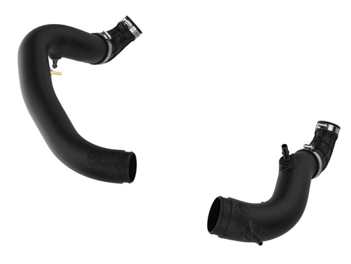 aFe 15-16 Ford F150 V6 3.5L Turbo Inlet Pipes - Black aFe Intercoolers