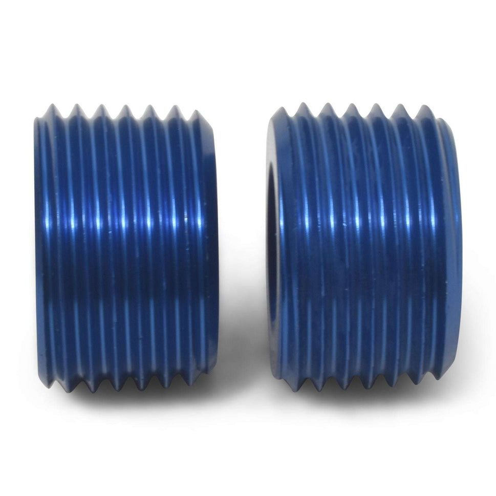 1/4" Aluminum Allen Socket Plugs Adapter Fitting With Blue Finish