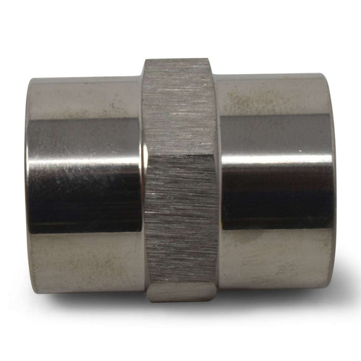 1/4" Female Pipe Coupler Adapter Fitting With Endura Finish RUSSELL Autoparts