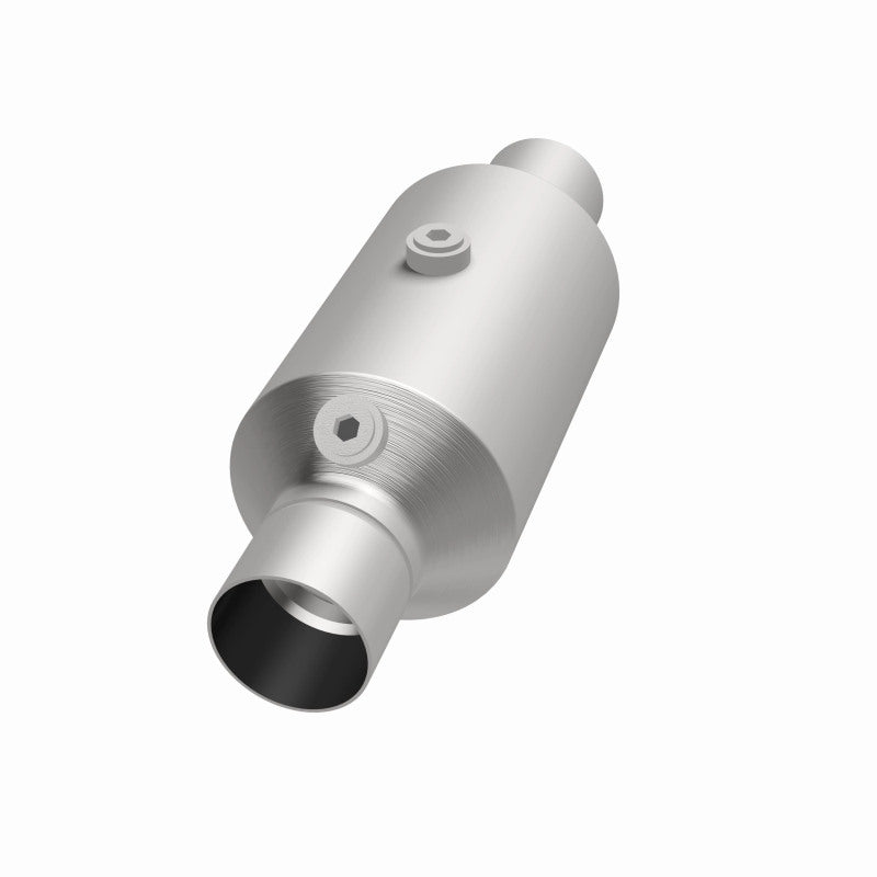 Magnaflow 2.50 w/dual O2 5in. Spun Universal Converter Magnaflow Catalytic Converter Universal