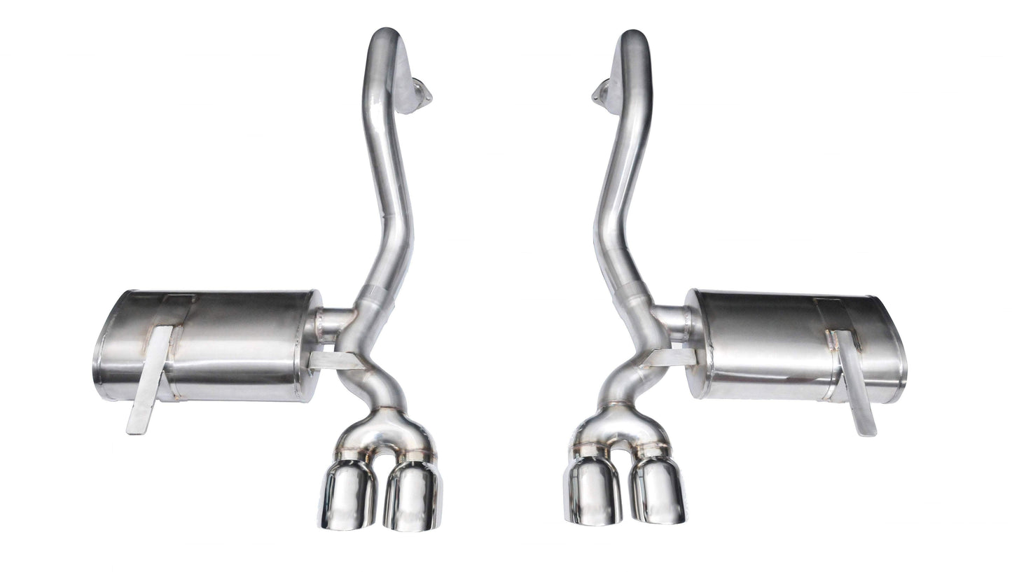 Xtreme / 2.5 in Axle-Back 3.5 in Twin Tips | 1997-2004 Corvette C5 (14132)