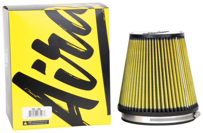 Airaid Universal Air Filter - Cone 6in Flange x 7-1/4in Base x 5in Top x 7in Height Airaid Air Filters - Universal Fit