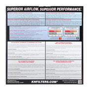 K&N Replacement Air Filter Round 9in OD 7-1/2in ID 5in H K&N Engineering Air Filters - Drop In
