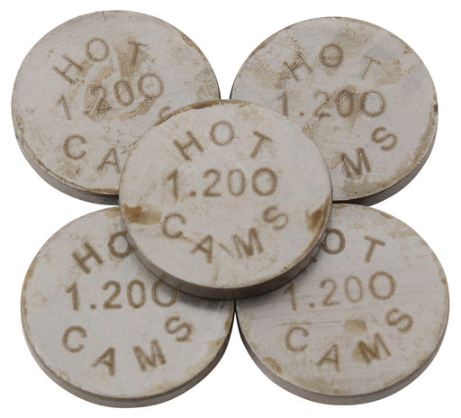 Hot Cams 04-08 400 DVX/02-16 CRF 450 R 1.200mm Shim Kit - 5 Pack Hot Cams Valves