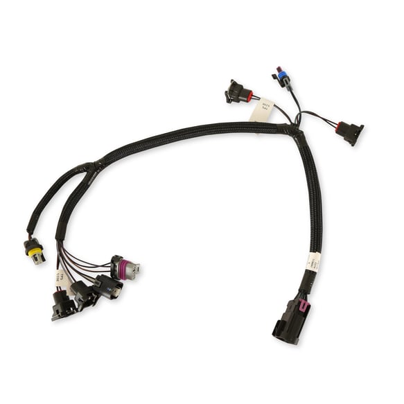 Terminator Stealth 2x4 Primary Throttle Body Sub Harness 558-459 HOLLEY Autoparts