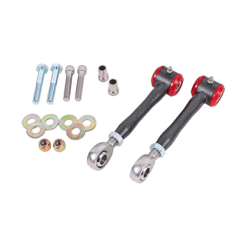 BMR 16-17 6th Gen Camaro Rear Sway Bar End Link Kit - Black Hammertone ELK017H SWAY BAR KITS