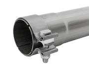 aFe MACH Force-Xp Resonator Delete Pipe 3 IN Inlet/Outlet x 3 IN Dia. x 19 IN Overall L w/ Clamps aFe Resonators