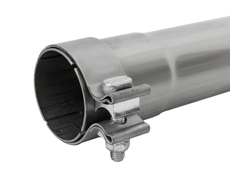 aFe MACH Force-Xp Resonator Delete Pipe 3 IN Inlet/Outlet x 3 IN Dia. x 19 IN Overall L w/ Clamps aFe Resonators