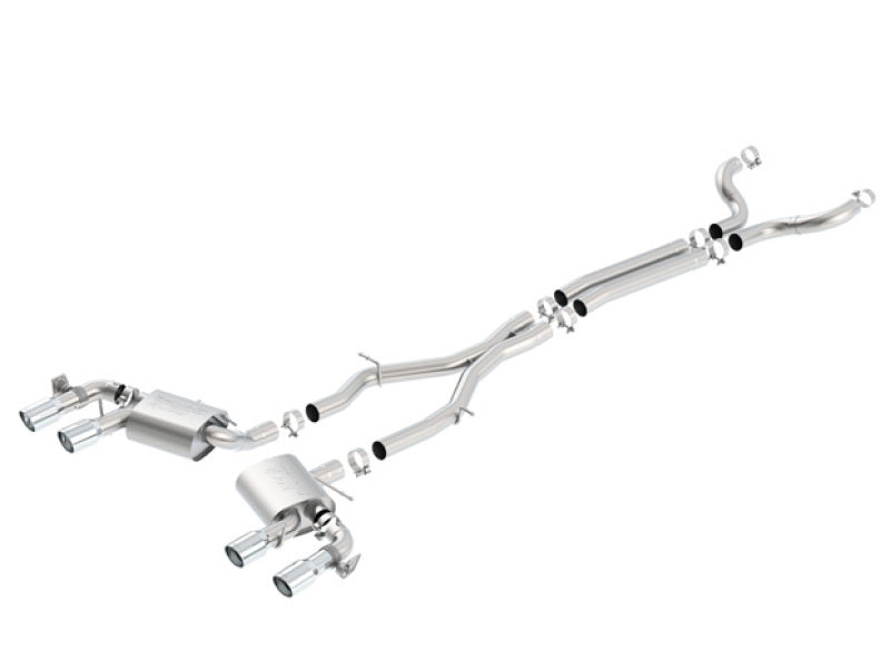 Borla 2017+ Chevy Camaro ZL1 6.2L S-Type Catback Exhaust w/ Dual Split Rear Exit Borla Catback