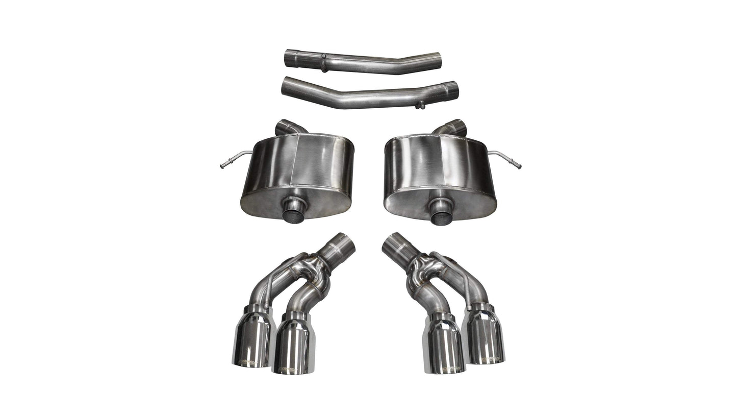 Xtreme, Sport / 2.75 in Axle-Back 4.0 in Twin Tips | 2016-2019 CTS-V 6.2L (14358, 14357)