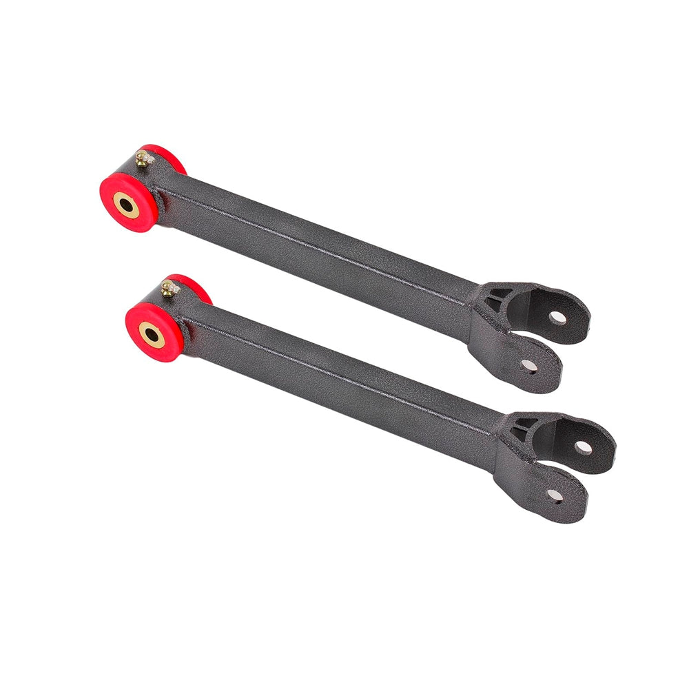 BMR 16-17 6th Gen Camaro Non-Adj. Lower Trailing Arms (Polyurethane) - Black Hammertone TCA059H