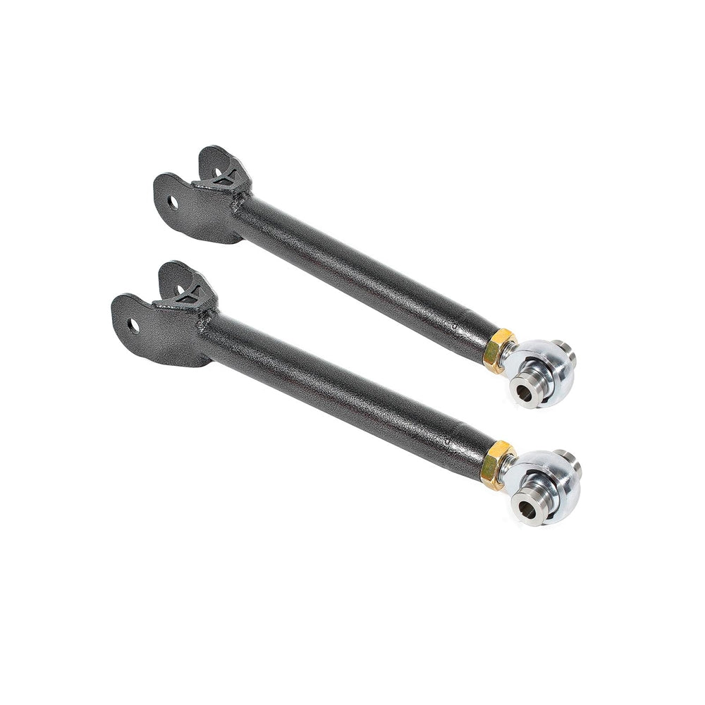 BMR 16-17 6th Gen Camaro Lower Trailing Arms w/ Single Adj. Rod Ends - Black Hammertone TCA060H