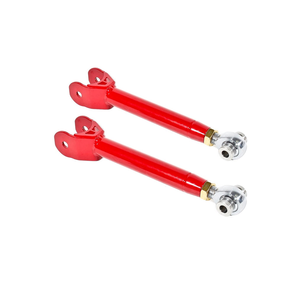 BMR 16-17 6th Gen Camaro Upper Trailing Arms w/ Single Adj. Rod Ends - Red UTCA059R