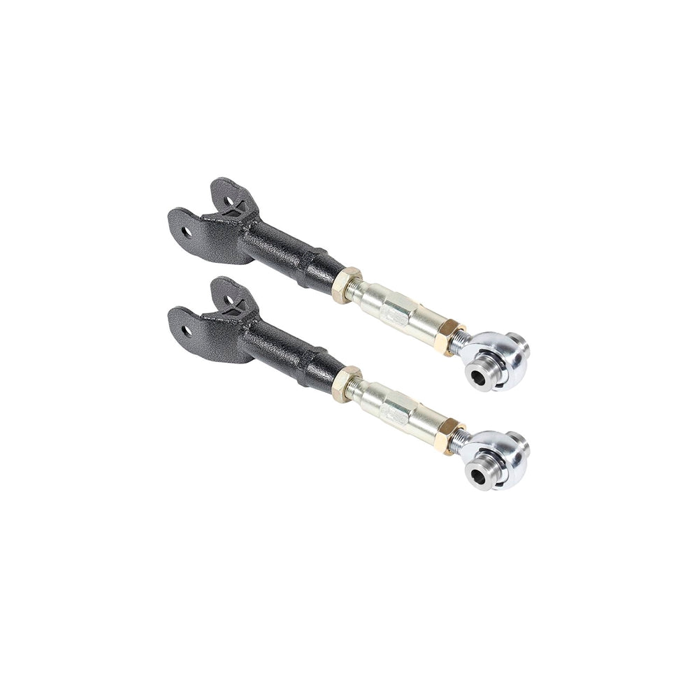 BMR 16-17 6th Gen Camaro Upper Trailing Arms w/ On-Car Adj. Rod Ends - Black Hammertone UTCA060H