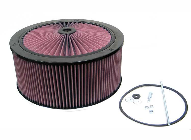 K&N 7-5/16in 14inx7-1/2in h w/ X-Stream Top K&N Engineering Air Filters - Universal Fit