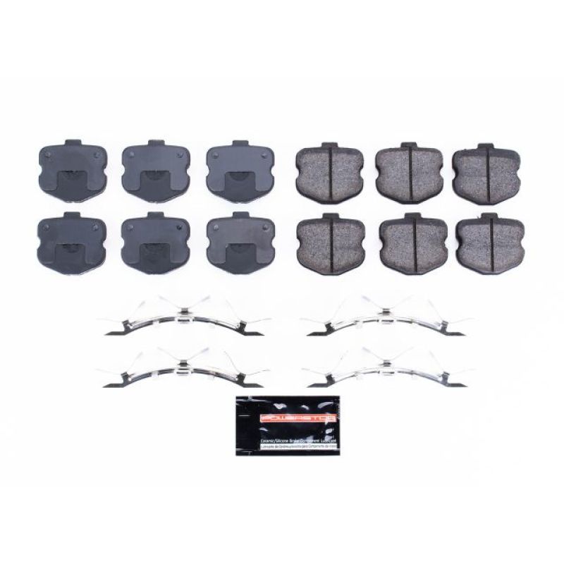 Power Stop 06-13 Chevrolet Corvette Front Z23 Evolution Sport Brake Pads w/Hardware PowerStop Brake Pads - Performance