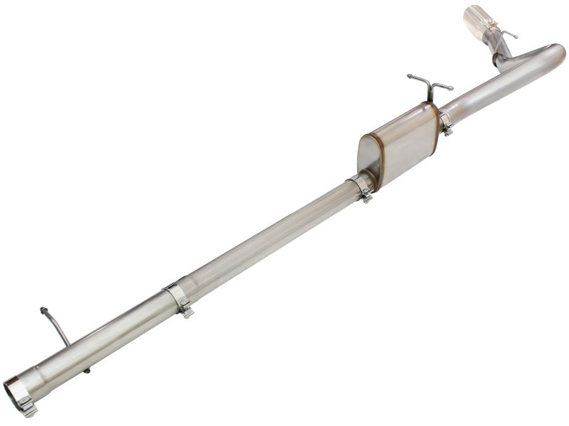 aFe MACHForce XP Exhaust 3in-3.5in SS Single Side Ext CB w/ Polish Tip 99-04 Ford F-250 V8 5.4L/6.8L aFe Catback