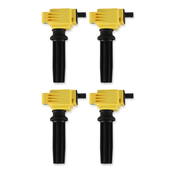 Ignition Coil- SuperCoil-2012-2017 Ford EcoBoost 2.0L/2.3L- L4 - 4-Pack - Yellow 140670-4 ACCEL Autoparts