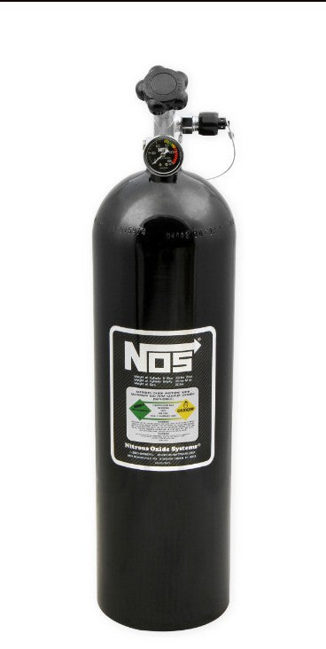 15 LB. BOTTLE W/RACER SAFETY, BLACK 14750B-ZR1NOS