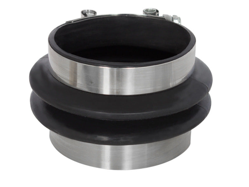 aFe Magnum FORCE Performance (3-1/2 IN ID x 3 IN L) Straight Coupler Black aFe Silicone Couplers & Hoses