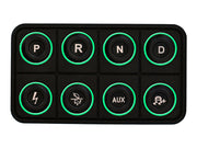 AEM EV 8 Button Keypad CAN Based Programmable Backlighting AEM Programmer Accessories