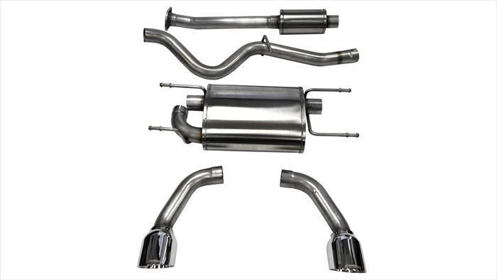 Sport / 2.5 in Cat-Back 4.5 in Single Tips | 2012-2024 BRZ, FR-S, Toyota 86 2.0L/2.4L (14864)